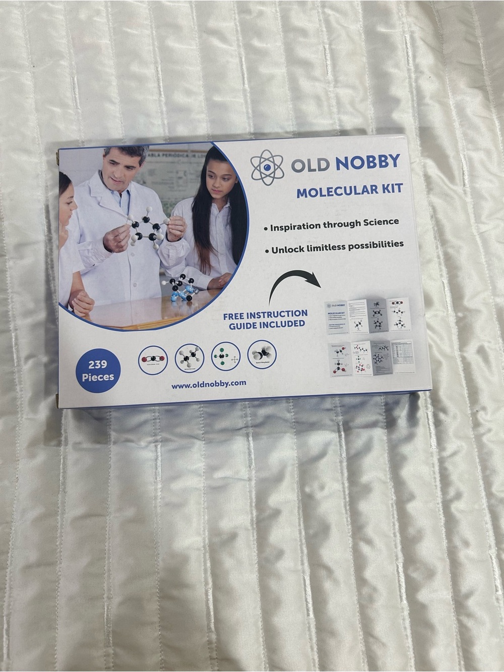 Molecular Kit - White & Blue Science Model Set